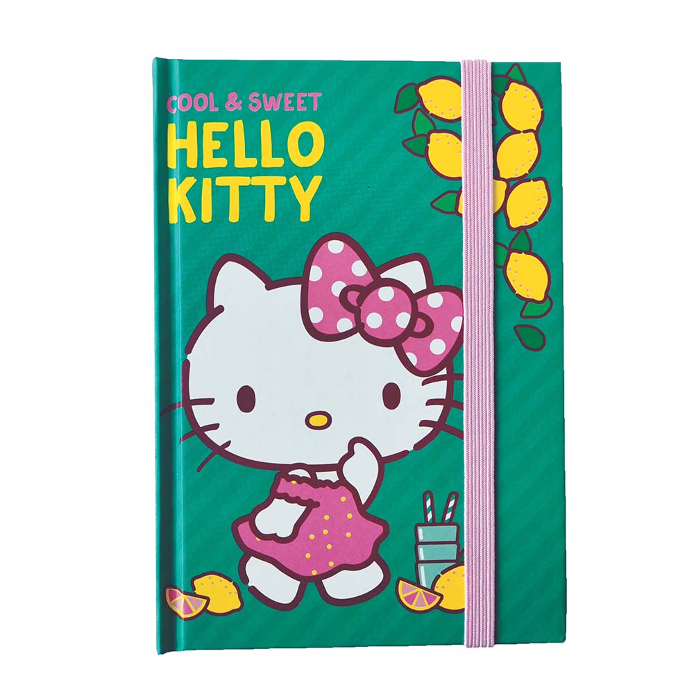 Μπλοκάκι με λάστιχο Hello Kitty Lemonade 335-70011 Gim - 36304