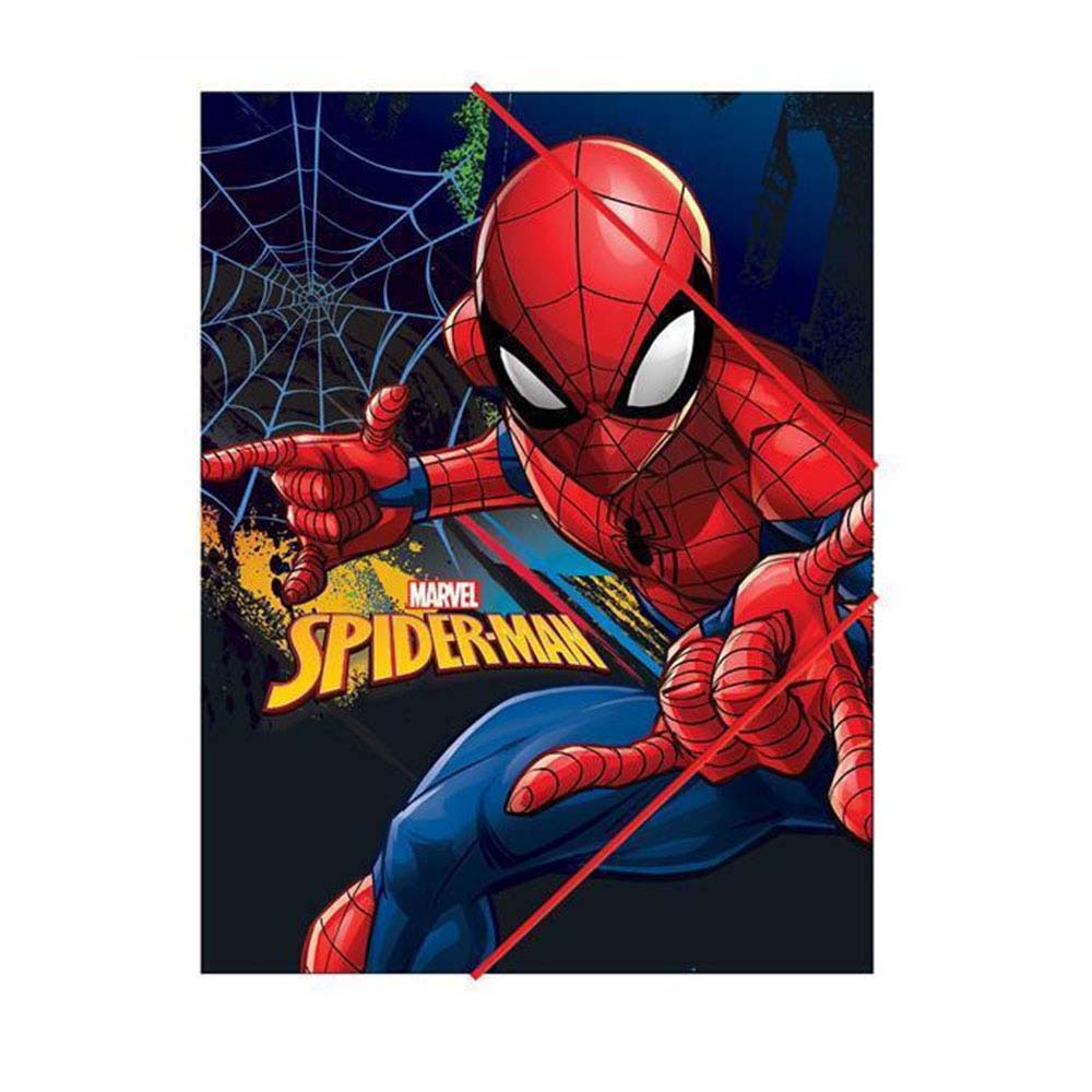 Φάκελος με Λάστιχο Spiderman A4 337-04515 Gim - 0