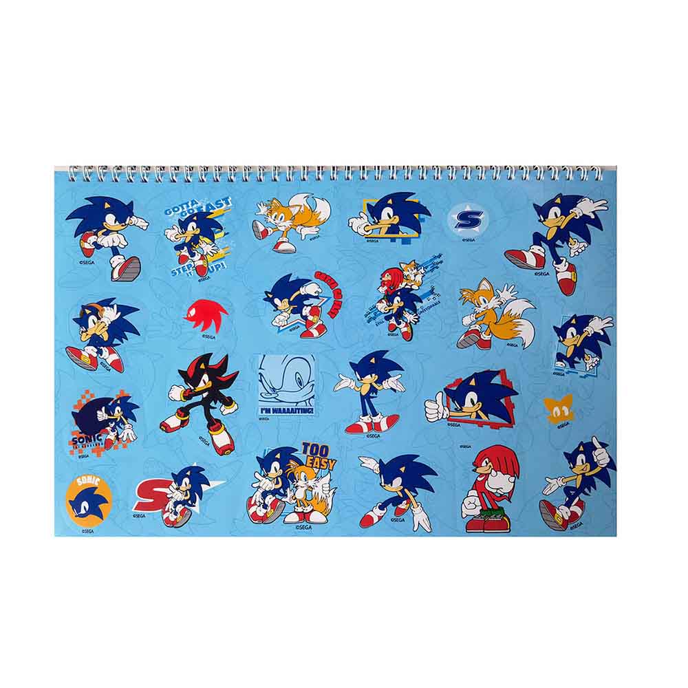 Μπλοκ Ζωγραφικής Sonic Classic 40Φ 334-81416 Gim - 4