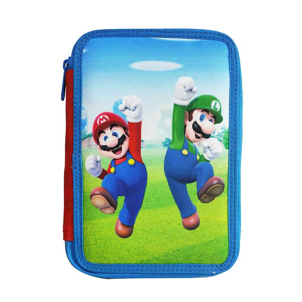 Κασετίνα Διπλή Γεμάτη Super Mario 313-00100 Gim - 61971