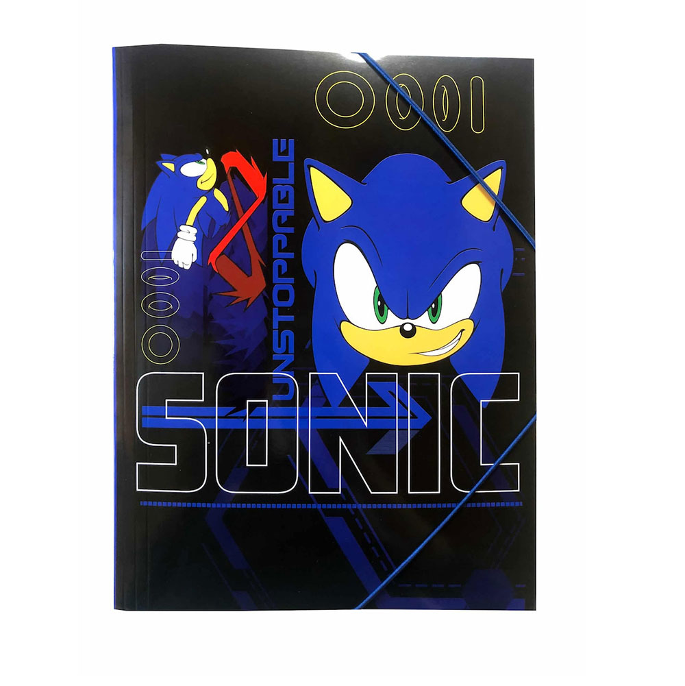 Φάκελος με Λάστιχο Sonic Classic A4 334-81510 Gim - 0
