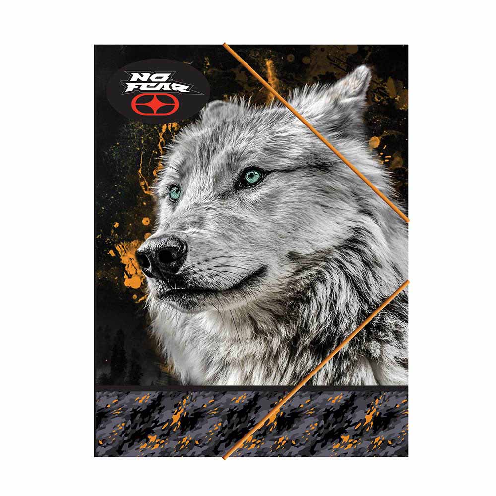 Φάκελος Με Λάστιχο Α4 White Wolf 348-11510 No Fear - 59471