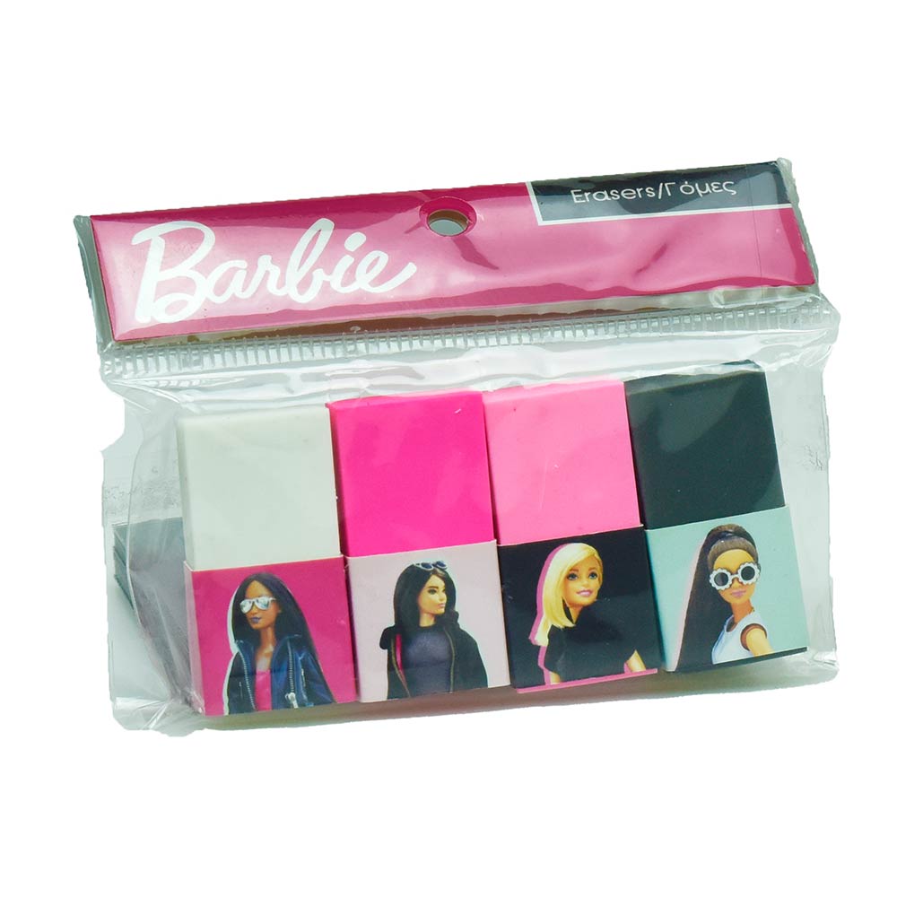 Γόμες Barbie 4τμχ 349-79000 Gim - 0