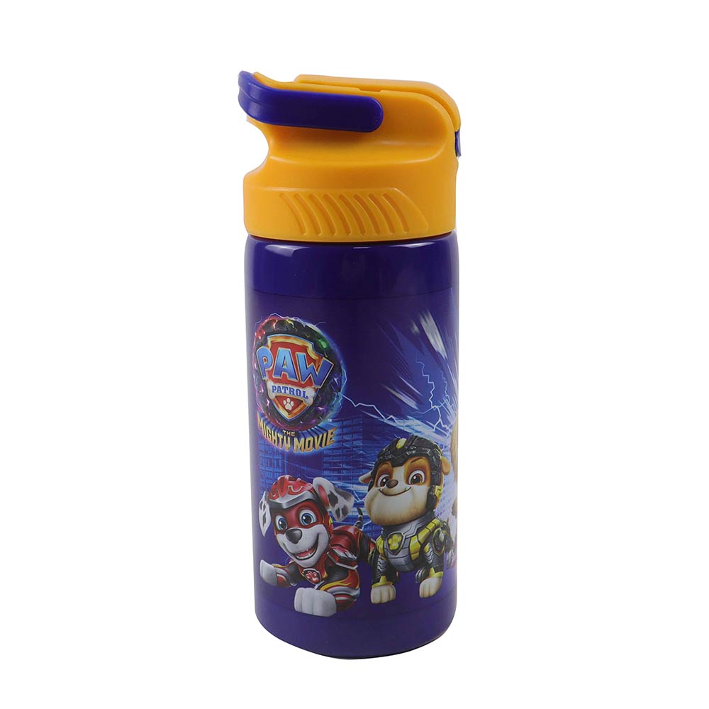 Ανοξείδωτο Παγούρι Mε Kαλαμάκι Paw Patrol 500ml 555-23245 Gim - 1