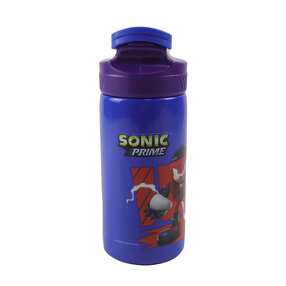 Ανοξείδωτο Παγούρι Mε Kαλαμάκι Sonic Prime 500ml 572-52245 Gim - 1