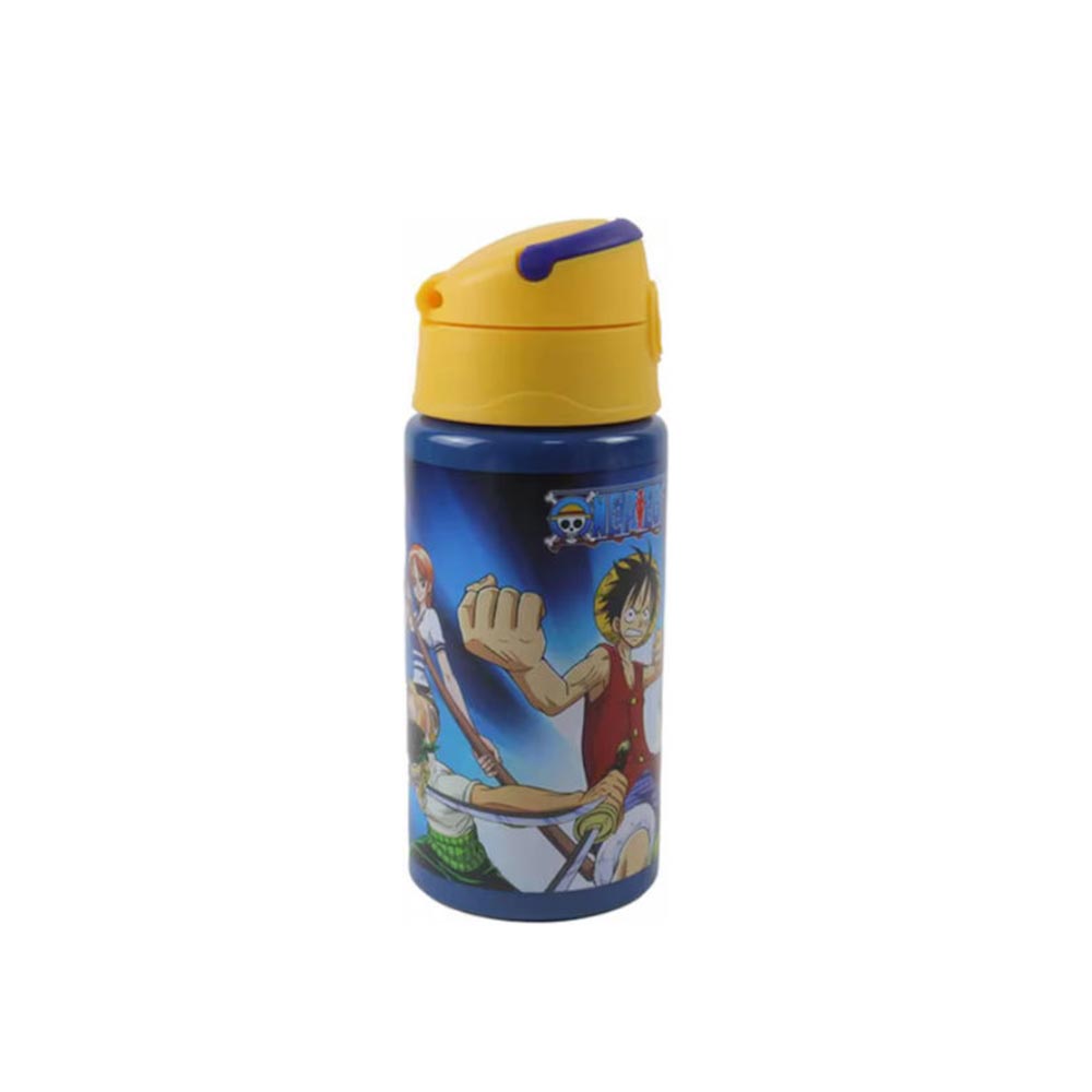 Παγούρι Αλουμινίου Mε Kαλαμάκι One Piece 500ml 569-00248 Gim - 2