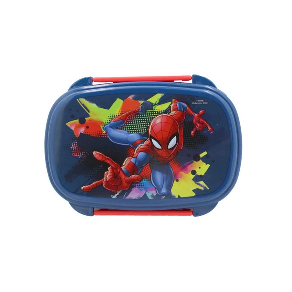 Δοχείο Φαγητού με Κουτάλι/Πιρούνι Spiderman 557-12276 Gim - 99807