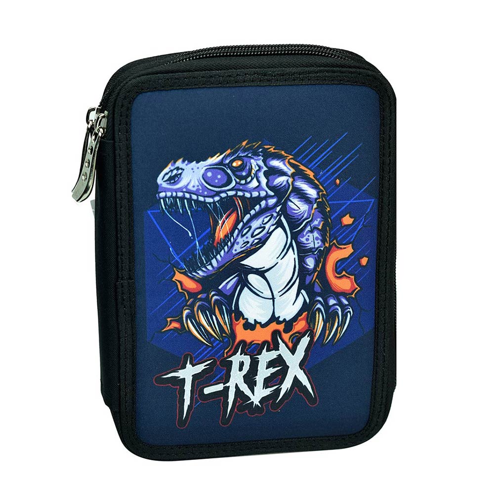 Κασετίνα Διπλή Γεμάτη T-Rex 357-20100 Back Me Up - 74475