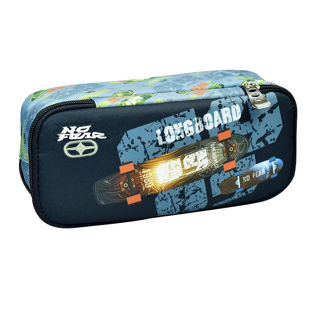 Κασετίνα Βαρελάκι Longboard 348-27141 No Fear - 93135