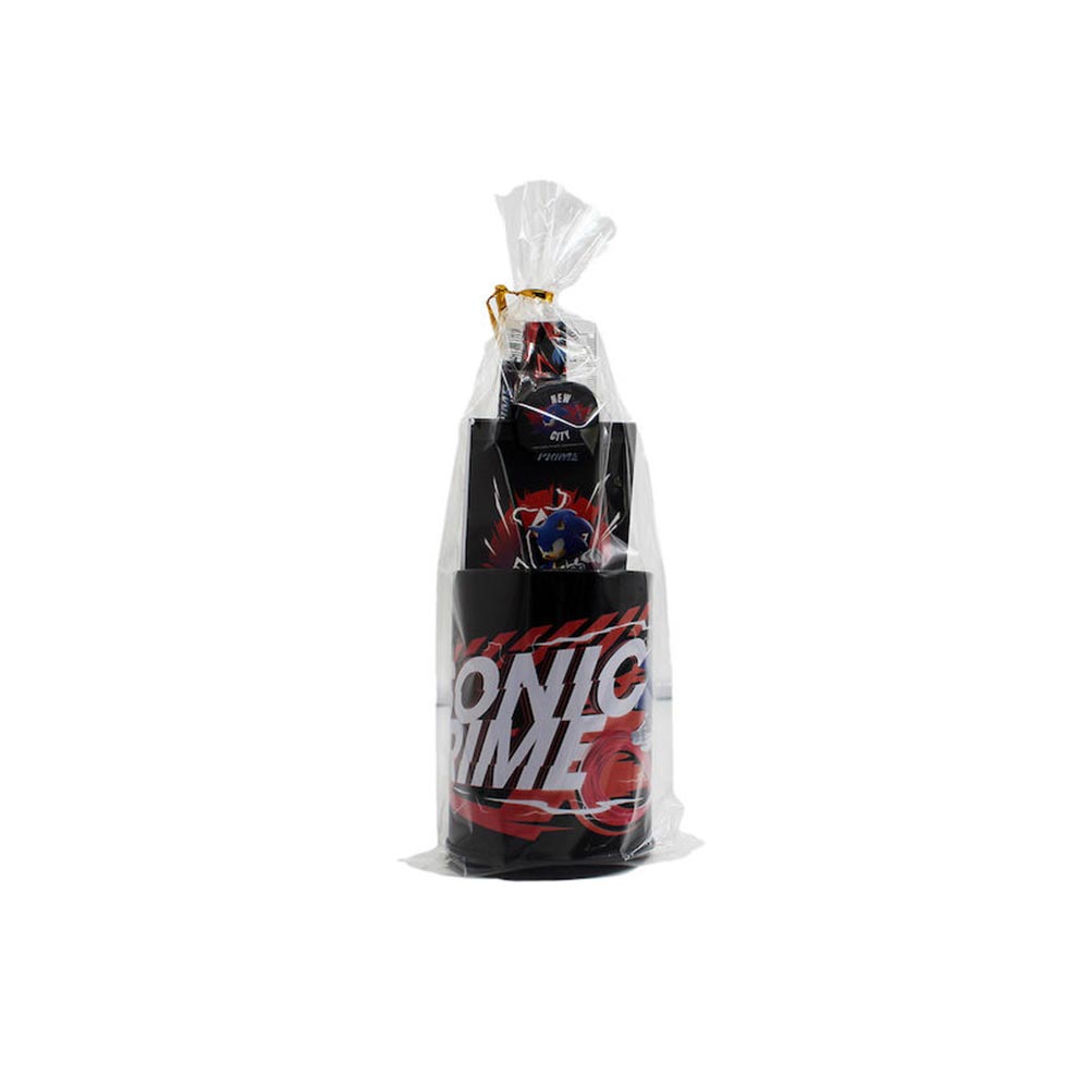 Σχολικό Σετ Γραφικής Ύλης με Μολυβοθήκη Sonic Prime 334-84884 Gim - 99866