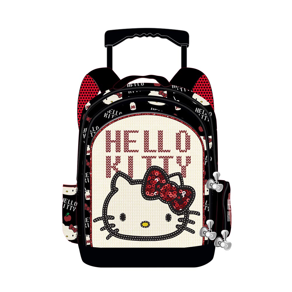 Τσάντα Τρόλεϊ Δημοτικού Hello Kitty Croche 335-73074 Gim - 73057