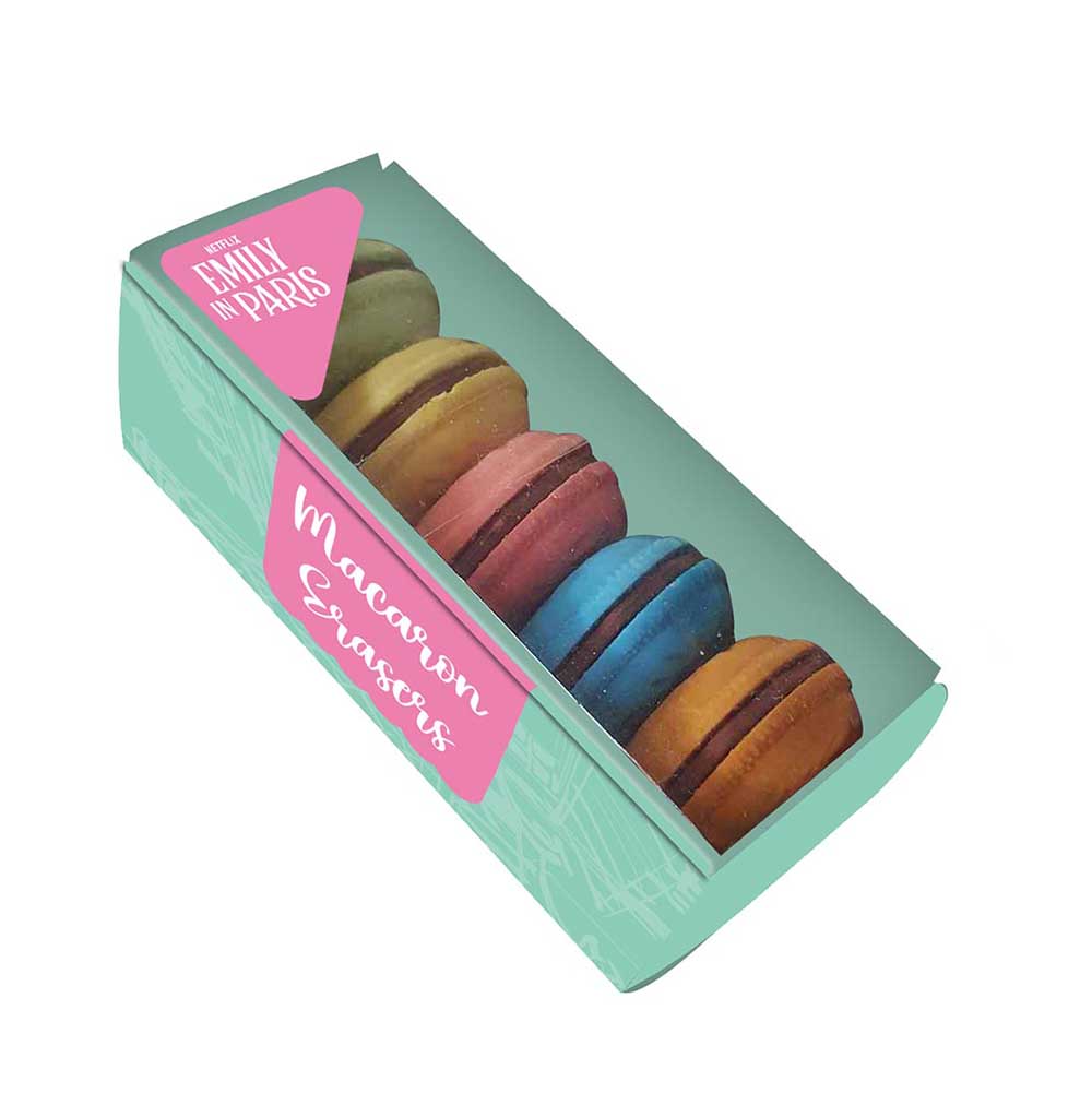 Σετ 5 Γόμες Emily In Paris Macarons 351-00002 Gim - 0