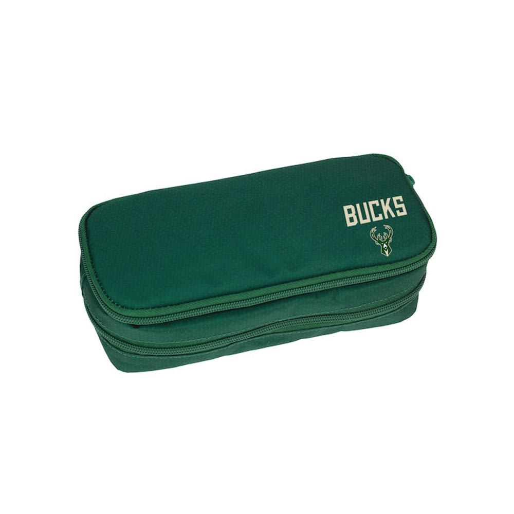 Κασετίνα Βαρελάκι Οβάλ NBA Bucks 338-20141 Back Me Up - 100293