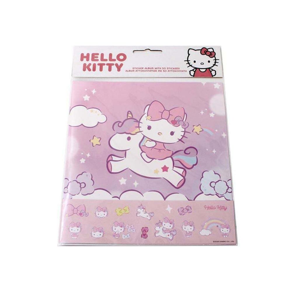 Άλμπουμ με Αυτοκόλλητα A4 Hello Kitty 776-78791 Gim - 99897