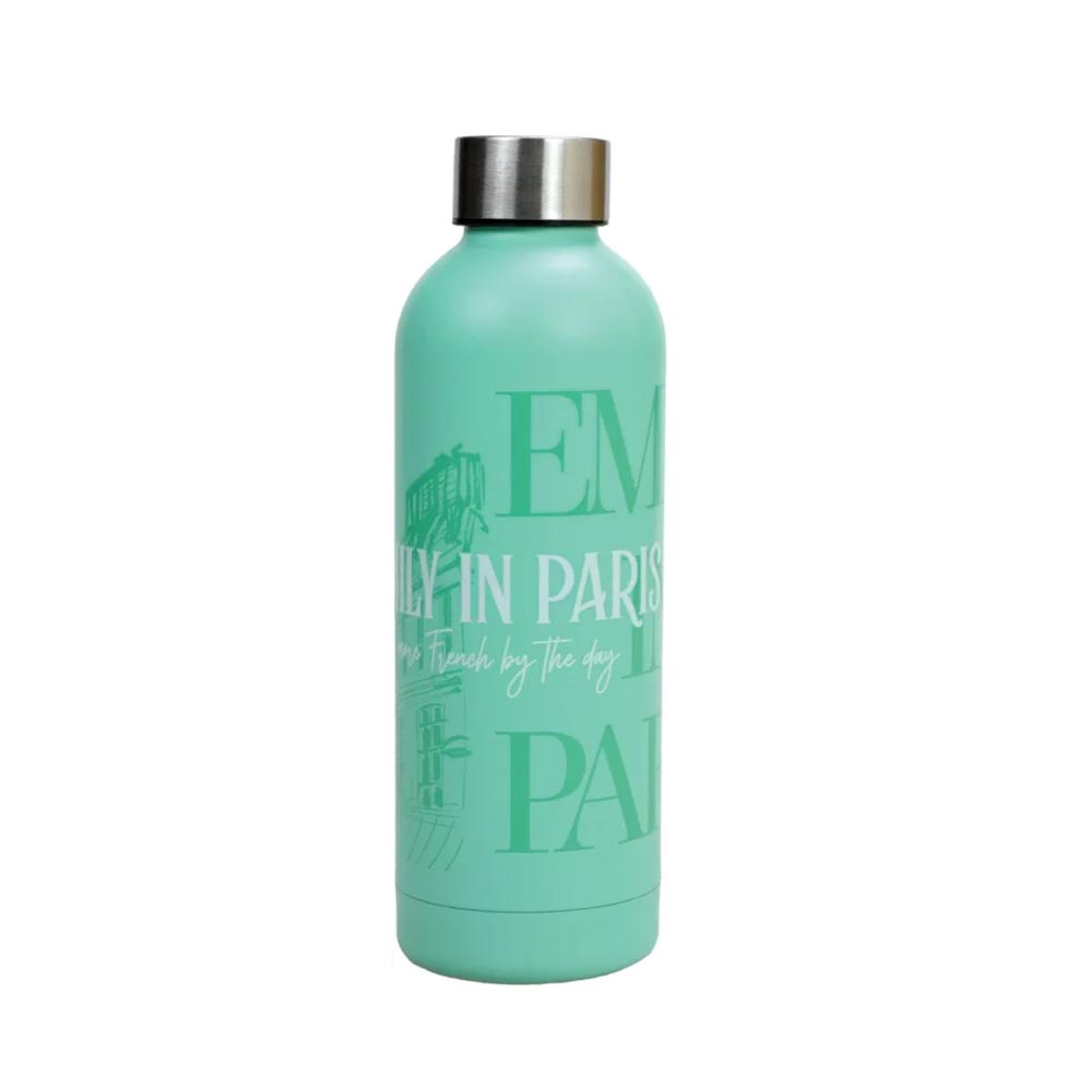 Ανοξείδωτο Παγούρι Θερμός Emily in Paris Τιρκουάζ 530ml  573-11223 Gim - 100269