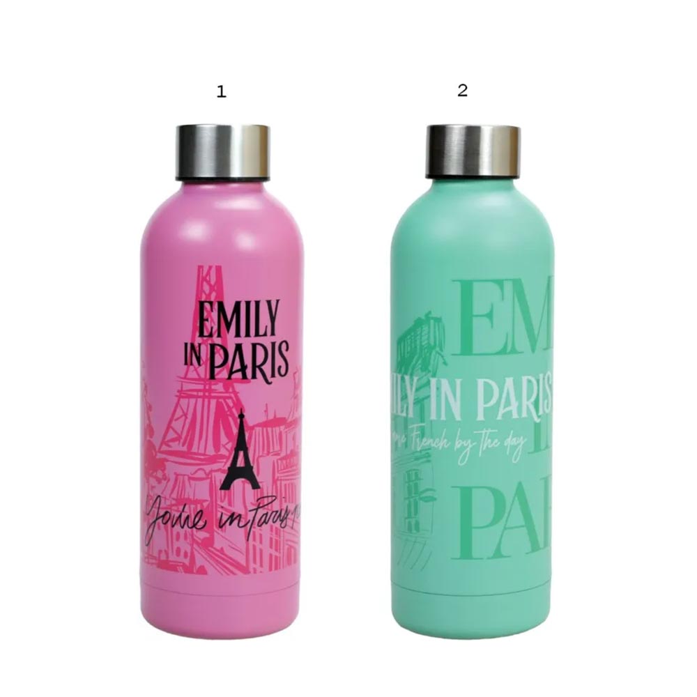 Ανοξείδωτο Παγούρι Θερμός Emily in Paris 530ml (2 Σχέδια) 573-11223 Gim - 99768