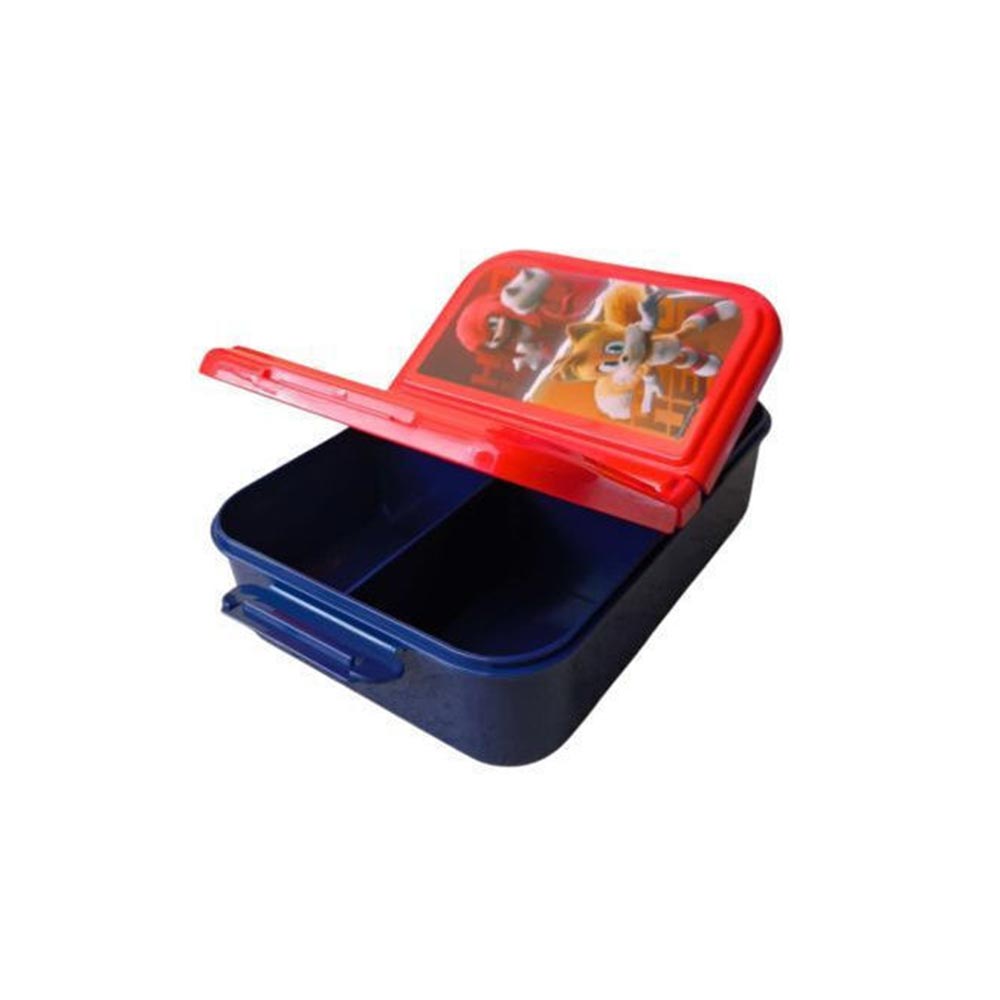 Δοχείο Φαγητού Πλαστικό με 3 Χωρίσματα Sonic 3 The Hedgehog 600ml 572-54262 Gim - 2
