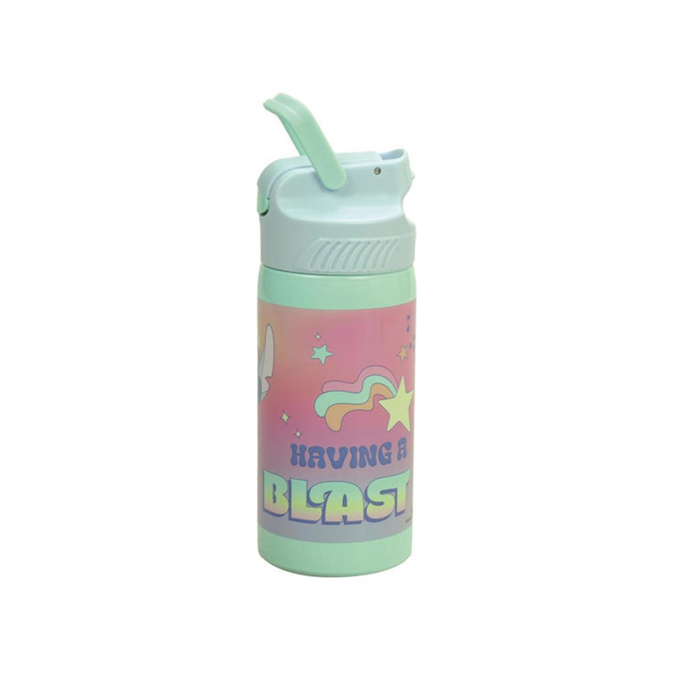 Ανοξείδωτο Παγούρι με Καλαμάκι Stitch 500ml 552-04245 Gim - 1