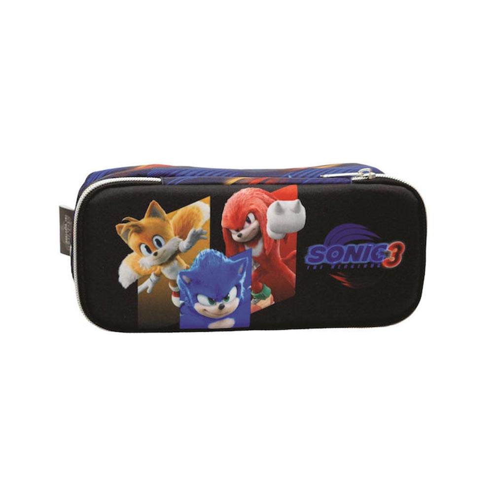 Κασετίνα Βαρελάκι Οβάλ Sonic 3 The Hedgehog 334-86144 Gim - 99860