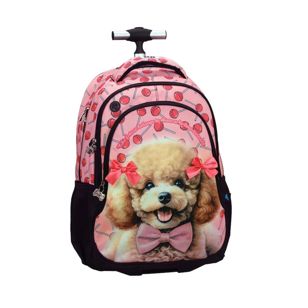 Τσάντα Τρόλεϊ Δημοτικού Love Poodle 357-21074 Back Me Up - 100194