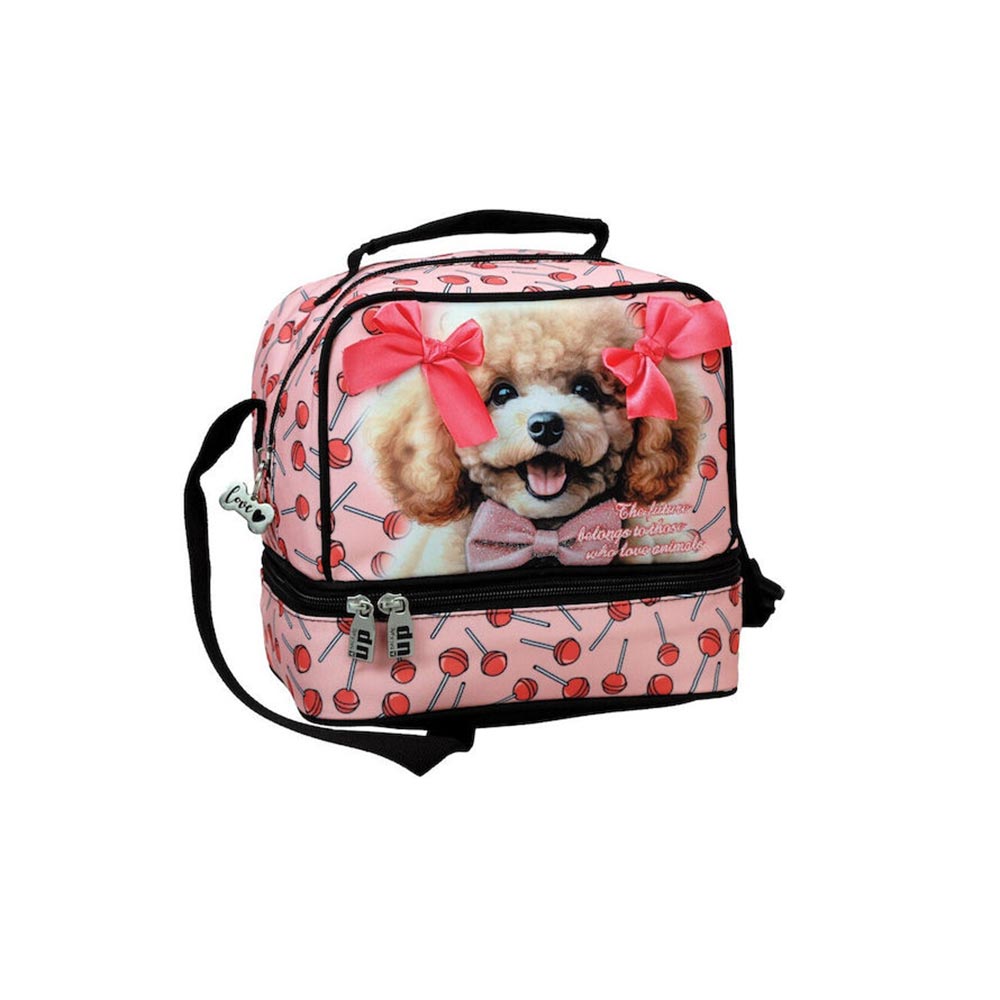 Τσαντάκι Φαγητού Χειρός/Ώμου Ισοθερμικό Love Poodle 357-21220 Back Me Up - 100204