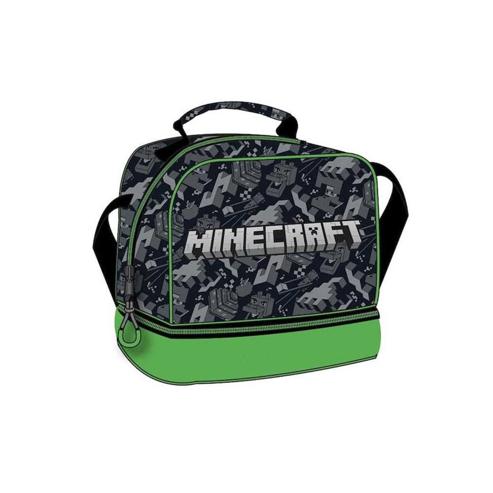 Τσαντάκι Φαγητού Χειρός/Ώμου Ισοθερμικό Minecraft Camo Terra 316-02220 Gim - 105320