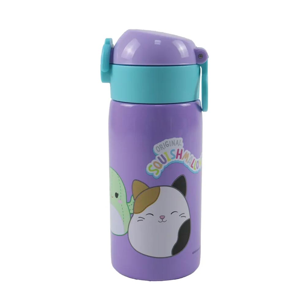Ανοξείδωτο Παγούρι με Καλαμάκι Squishmallows 500ml 574-20199 Gim - 1