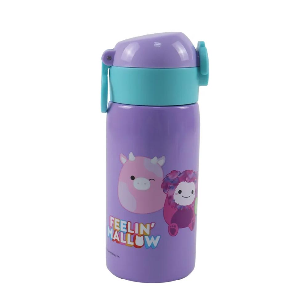 Ανοξείδωτο Παγούρι με Καλαμάκι Squishmallows 500ml 574-20199 Gim - 2