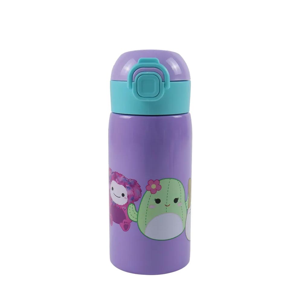 Ανοξείδωτο Παγούρι με Καλαμάκι Squishmallows 500ml 574-20199 Gim - 117654
