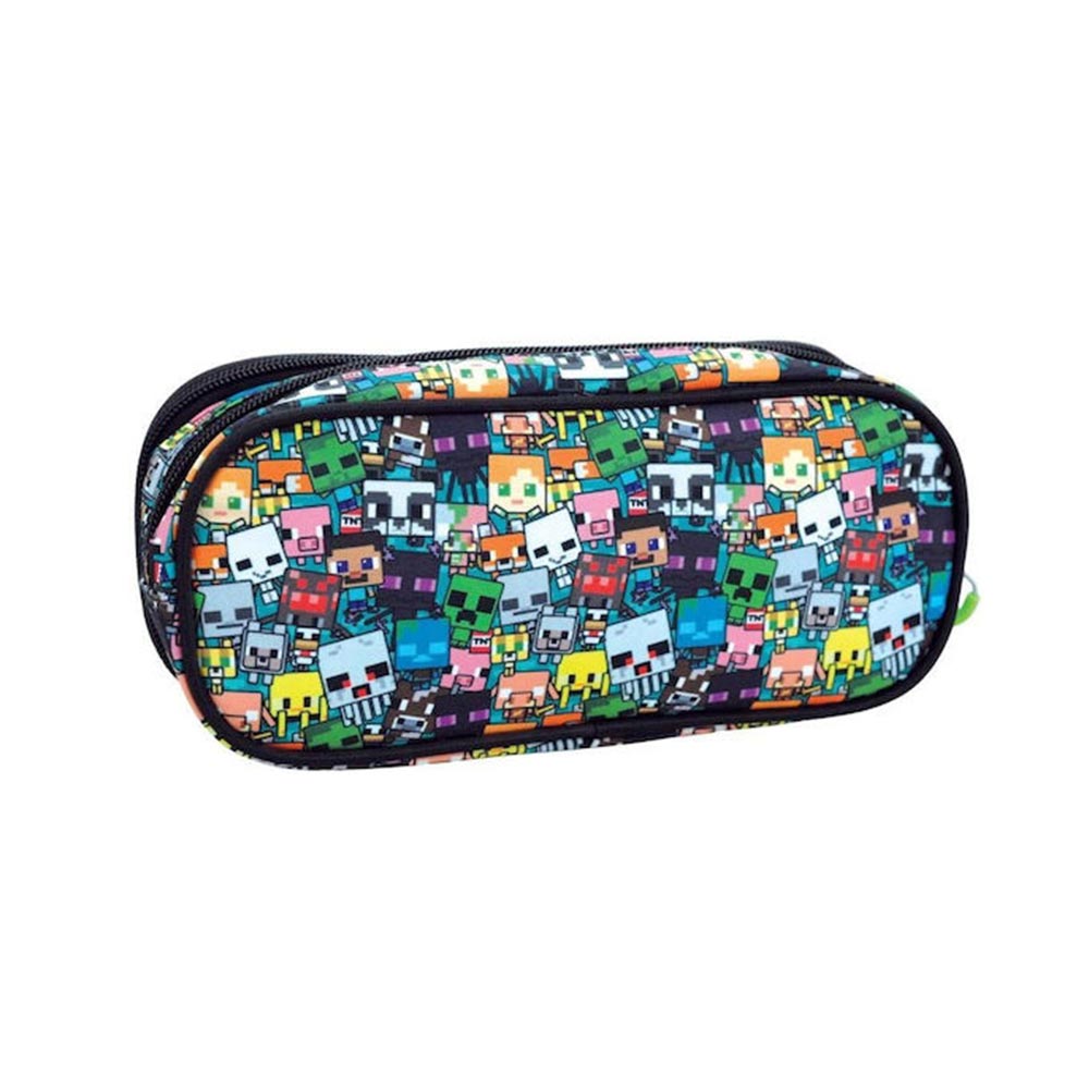 Κασετίνα Οβάλ Minecraft Chibi 316-04144 Gim - 1