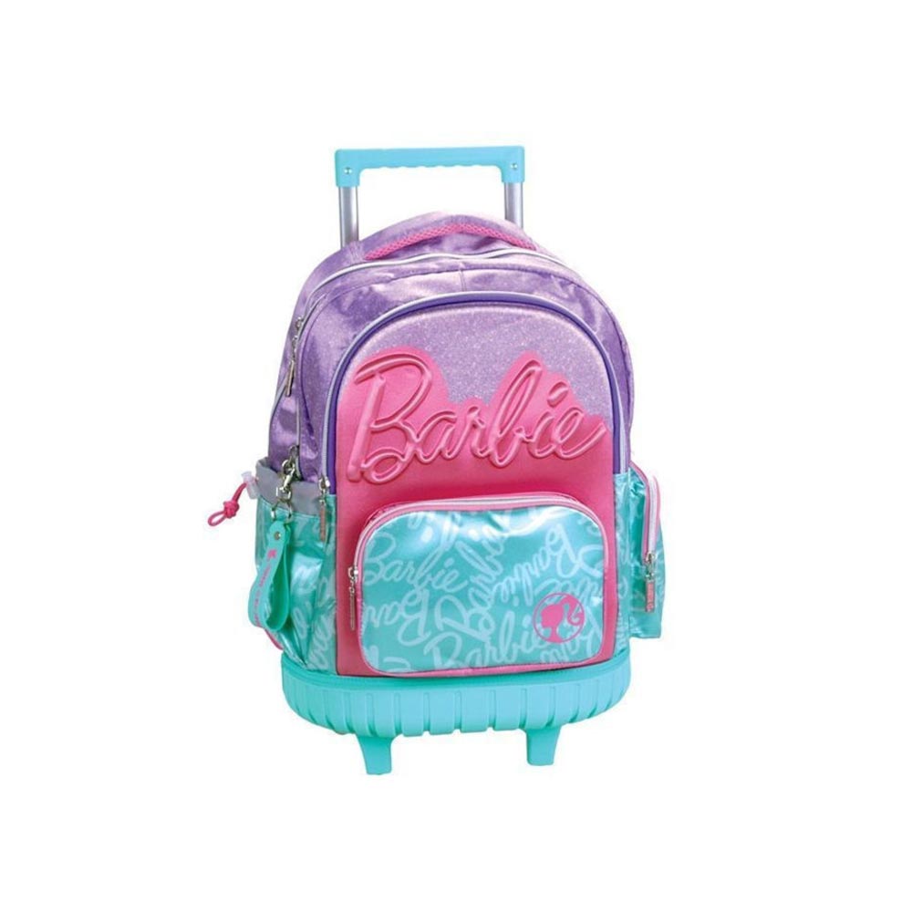 Τσάντα Τρόλεϊ Δημοτικού Barbie Logo 349-94078 Gim - 121202