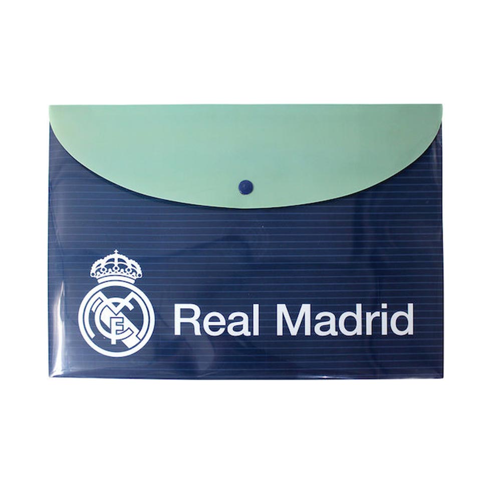 Φάκελος Με Κουμπι Α4 Real Madrid 381-00580 Back Me Up - 123507