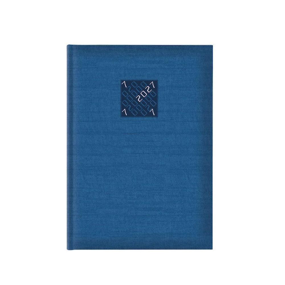 Ημερολόγιο Ημερήσιο 2027 Kashmir Classic Μπλε 21Χ29,7cm 512AI.D55 Theofylaktos - 125989