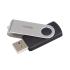 Flash Drive USB 16Gb Twister Ασημί & Μαύρο Almond - 0