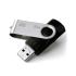 Usb Flash Drive 32GB Twister Μαύρο - Ασημί 43.USB32M Almond - 2