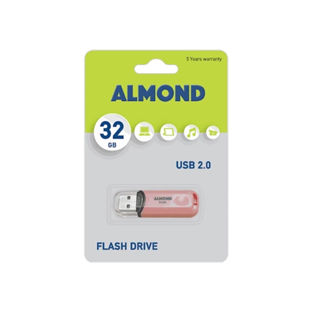Flash Drive USB Prime 32GB 2.0 Stick Pastel Ροζ Almond - 120412