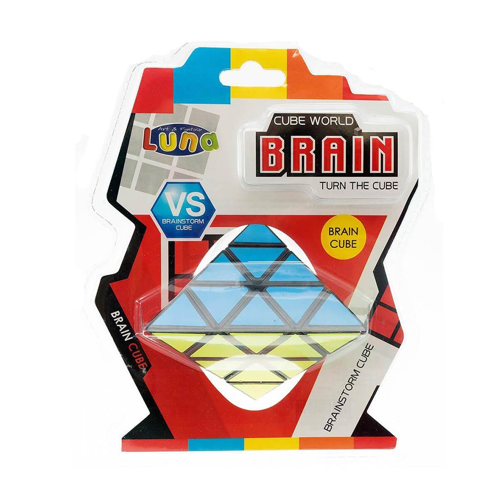Κύβος Brain Blister Πυραμίδα 3x3 621002 Luna - 80032