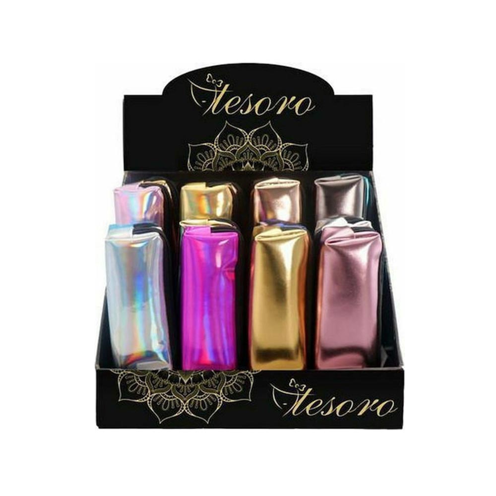 Κασετίνα Βαρελάκι Mirror Gold 582221 Tesoro - 0