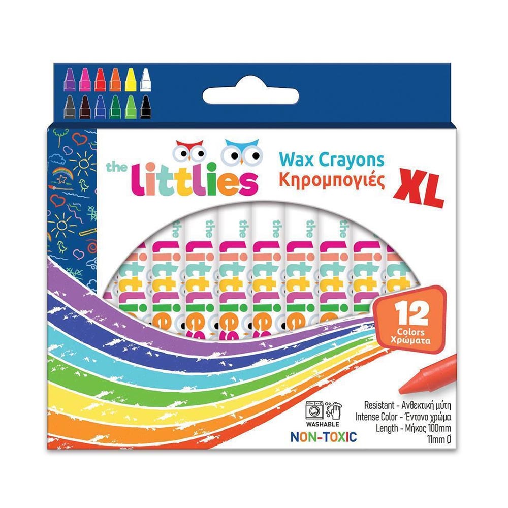 Κηρομπογιές XL 12τμχ 646790 The Littlies