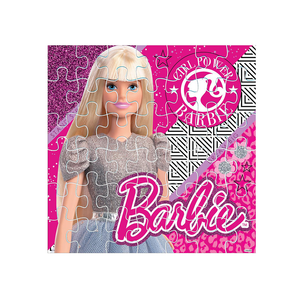 Παζλ Χρωματισμού 2 όψεων Barbie 42τχμ 42x42εκ. 570194  Luna - 1
