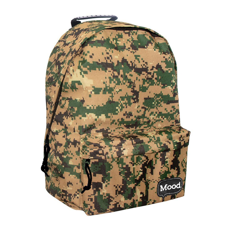 Τσάντα Πλάτης Army Χακί Mood Sigma