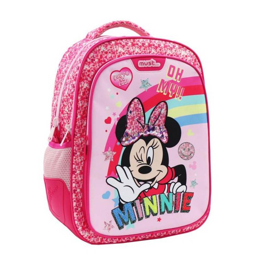 Τσάντα Πλάτης Δημοτικού Disney Minnie Mouse Oh My!! 562944 Must - 80105