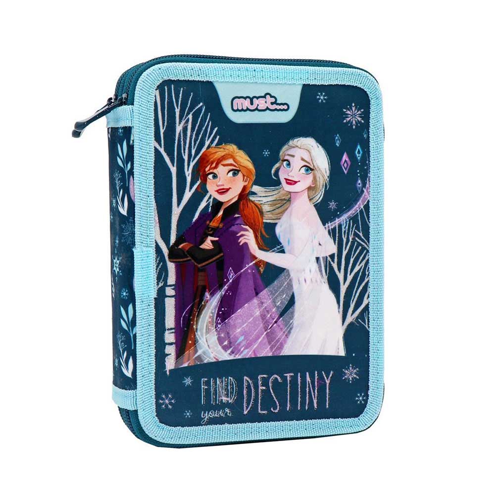 Κασετίνα Διπλή Γεμάτη Frozen 2 Find Your Destiny 563000 Must - 0