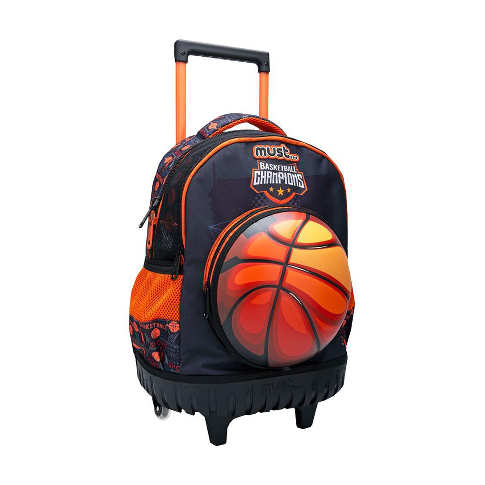Τσάντα τρόλεϋ Δημοτικού Basketball Champions 584592 Must - 37902