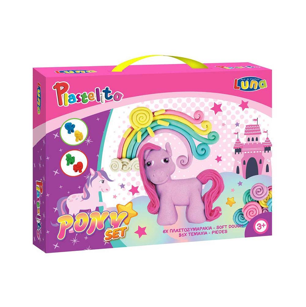 Πλαστελίνη - Παιχνίδι Πόνυ 622082 Luna Toys