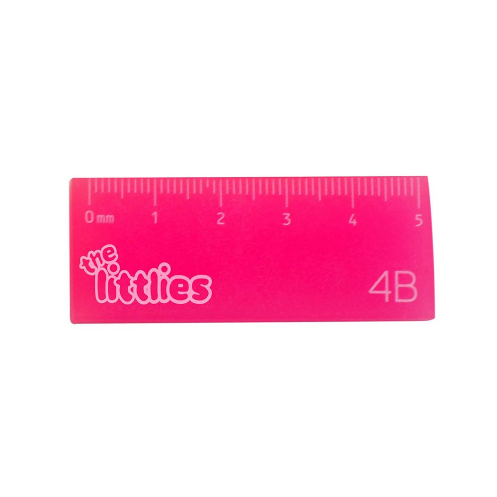 Γόμα - Χάρακας The Littlies 4 Χρώματα 646882 Diakakis - 0