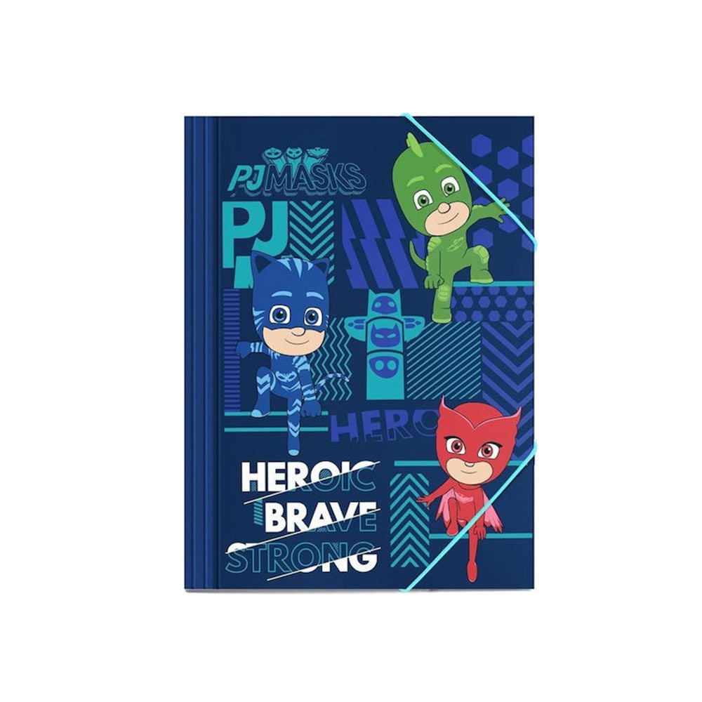 Φάκελος με λάστιχο 25x35 εκ PJ Masks 484267 Diakakis