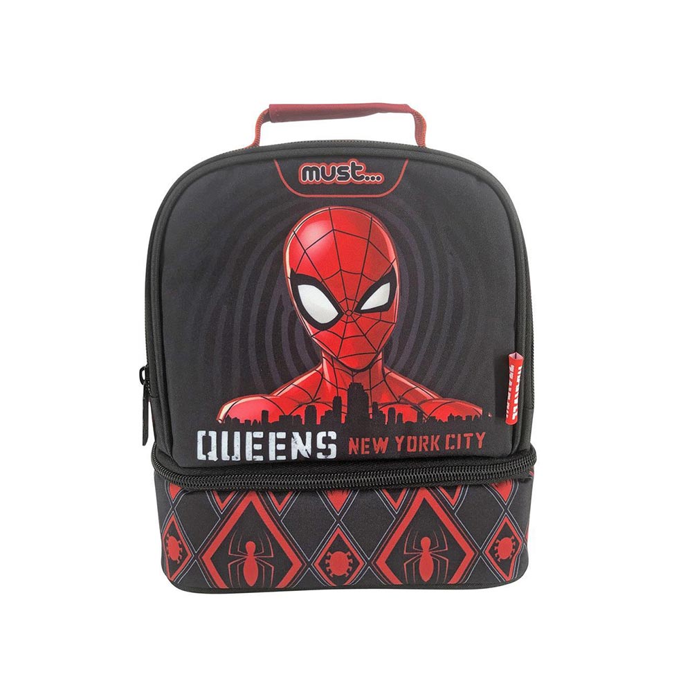 Τσαντάκι Φαγητού Χειρός/Ώμου Ισοθερμικό Spiderman Queens New York City 508127 Must