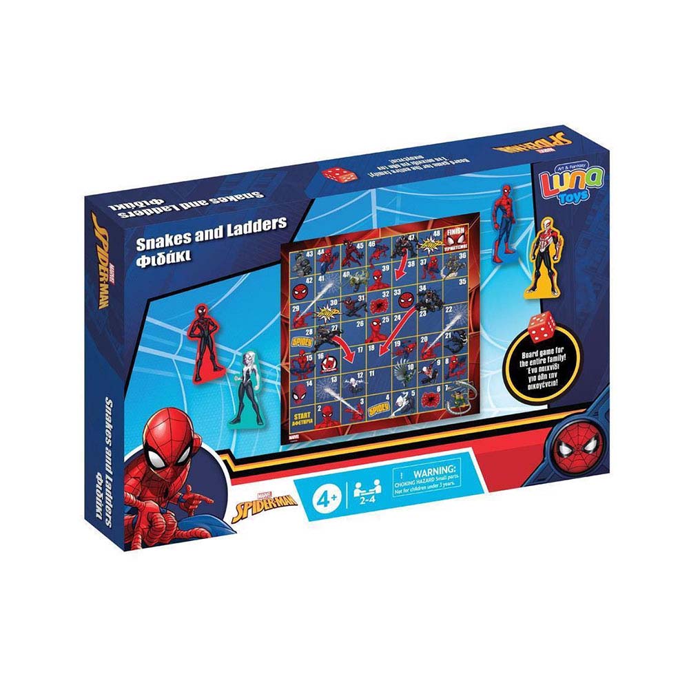 Επιτραπέζιο Παιχνίδι Φιδάκι Spiderman 508180 Luna - 0