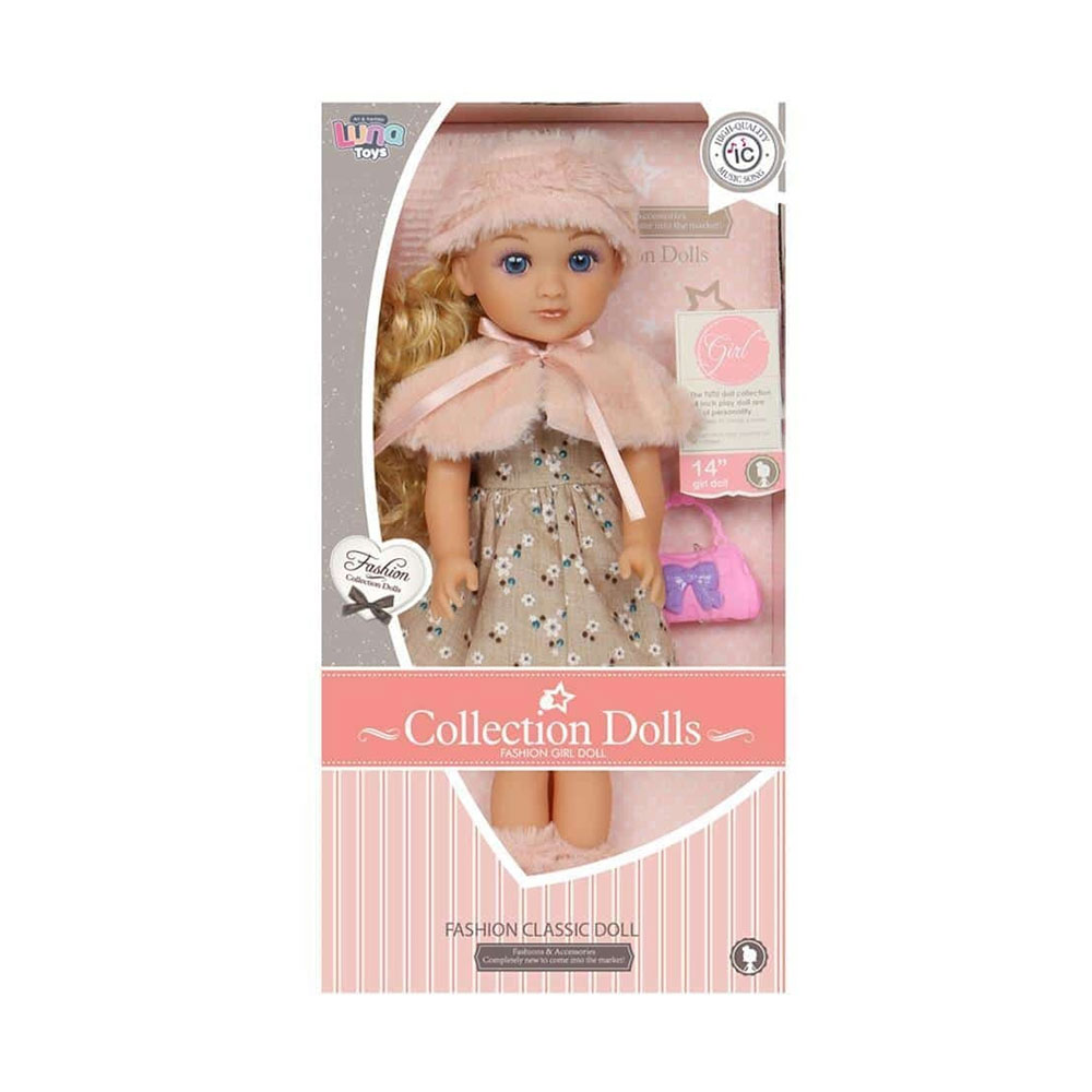 Κούκλα Doll Με Ήχο 35εκ 622436 Luna - 69472